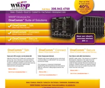 WWisp.com(Your Integrated Voice and Data Solutions Partner) Screenshot