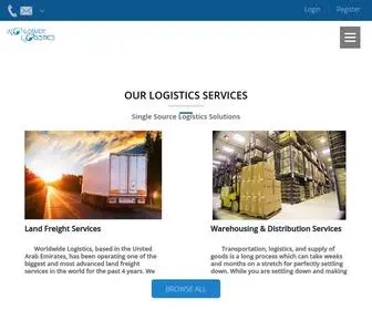 WWlogistic.net(Home) Screenshot