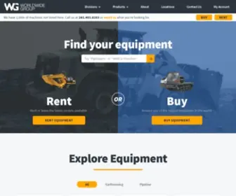 WWmach.com(Worldwide Machinery) Screenshot