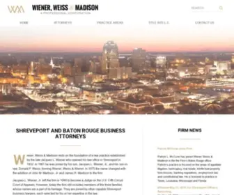 WWmlaw.com(Shreveport Business Lawyer) Screenshot