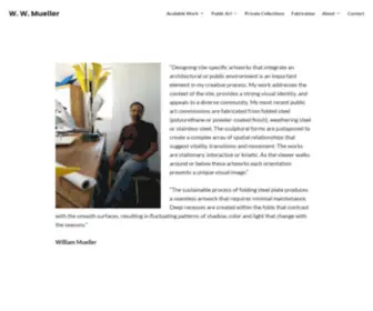 WWmuellerart.com(Contemporary Sculpture) Screenshot