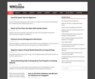 WWonline.net(WW Online) Screenshot