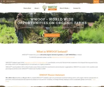 WWoof.ie(WWOOF Ireland) Screenshot