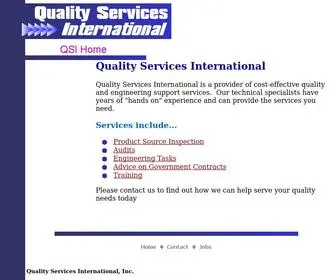 WWQS.com(Quality Services International) Screenshot