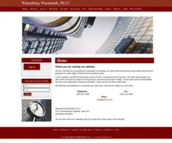 WWRcpa.com(Waxenberg Wayntraub) Screenshot