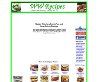 WWrecipes.net(Weight watchers recipes) Screenshot