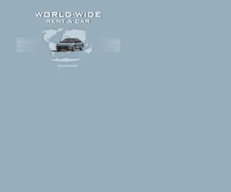 WWrentacar.com(World Wide Rent a Car) Screenshot