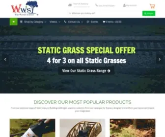 WWscenics.com(Model Railway Scenery Supplies & Manufacture) Screenshot