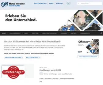 WWsgermany.com(World Wide Sires Deutschland) Screenshot