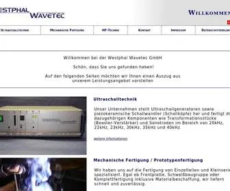 WWtec.de(Westphal Wavetec) Screenshot