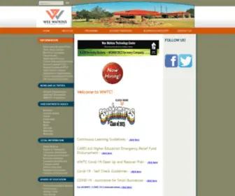 WWtech.org(Wes Watkins Technology Center) Screenshot