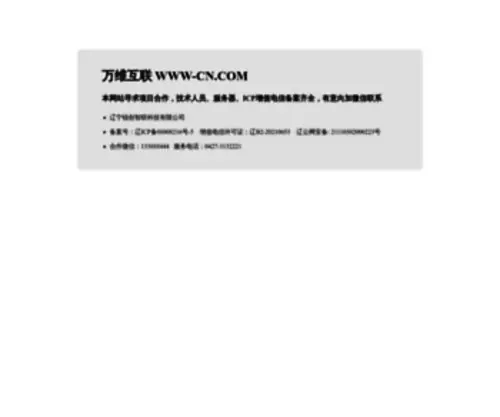 WWW-CN.com(锐创智联) Screenshot