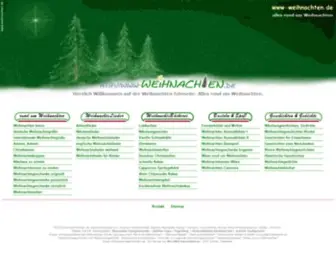 WWW-Weihnachten.com(Alles rund um Weihnachten) Screenshot