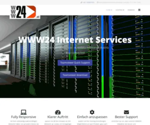WWW24.at(WWW24 Internet Services) Screenshot