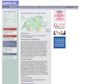 WWW.ch(Meteo.ch ) Screenshot