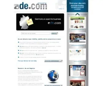 www.DE.com(DE) Screenshot