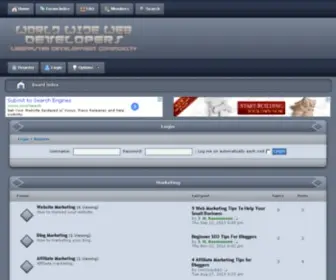 WWWdevs.com(World Wide Web Developers) Screenshot