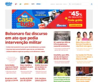 WWW.globo(Globo globo) Screenshot