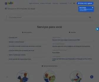 WWW.gov.br(WWW) Screenshot