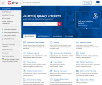 WWW.gov.pl(Portal Gov.pl) Screenshot