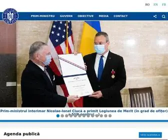 WWW.gov.ro(României) Screenshot
