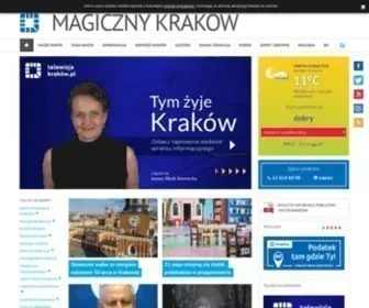 WWW.krakow.pl(Magiczny Kraków) Screenshot