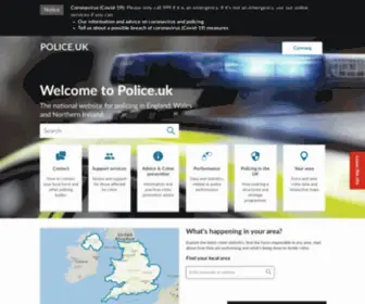 WWW.police.uk(WWW) Screenshot
