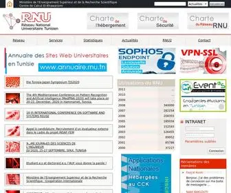 WWW.rnu.tn(Réseau) Screenshot