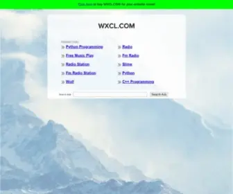 WXCL.com(WXCL) Screenshot