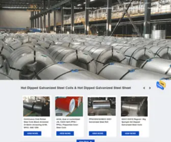 WXHY.com.cn(Quality Hot Dipped Galvanized Steel Coils & Hot Dipped Galvanized Steel Sheet factory from China) Screenshot