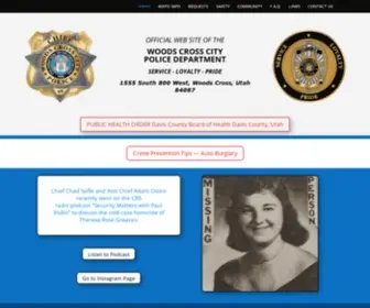WXPD.us(Woods Cross PD) Screenshot