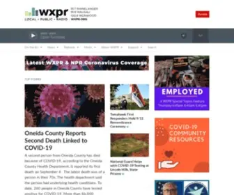 WXPR.org(Mirror of the Northwoods) Screenshot