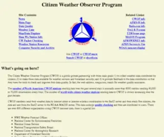 Wxqa.com(Citizen Weather Observer Program) Screenshot