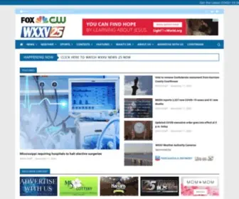 WXXV25.com(WXXV 25) Screenshot