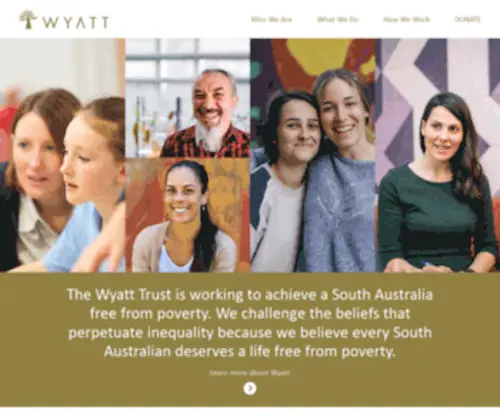 Wyatt.org.au(Wyatt Trust) Screenshot