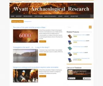 Wyattnewsletters.com(Ron Wyatt's Official Website) Screenshot