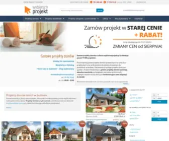 Wybieramprojekt.pl(Gotowe projekty domów) Screenshot
