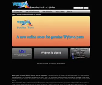 WYbron.com(Stage Lighting from Wybron Brought New Dimensions to a Performance) Screenshot