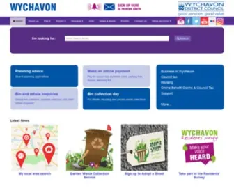 WYchavon.gov.uk(Wychavon District Council) Screenshot