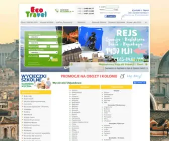 Wycieczkiobjazdowe.com.pl(Obozy młodzieżowe) Screenshot