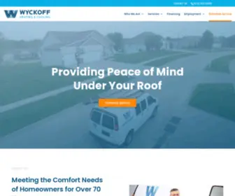 WYckoffcomfort.com(Wyckoff Heating & Cooling) Screenshot