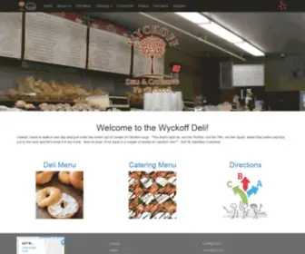 WYckoffdeli.com(Wyckoff Deli) Screenshot