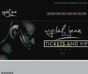 WYclef.com(Wyclef) Screenshot