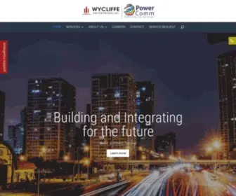 WYcliffe-Powercomm.com(Wycliffe Technologies) Screenshot