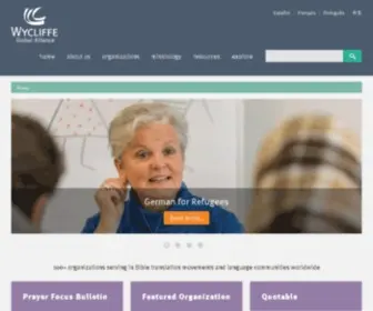 WYcliffe.net(Wycliffe Global Alliance) Screenshot