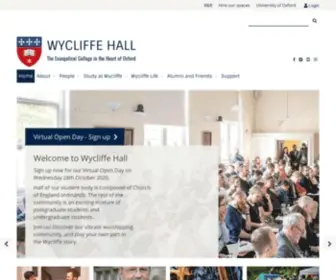 WYcliffehall.org.uk(Domena) Screenshot