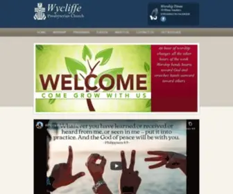 WYcliffepresbyterian.org(Wycliffe Presbyterian Church in Great Neck Making Disciples For Jesus Christ) Screenshot