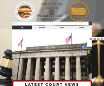 Wycodistrictcourt.org(Wyandotte County District Court) Screenshot