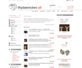 Wydawnictwoa5.pl(Wydawnictwo a5) Screenshot