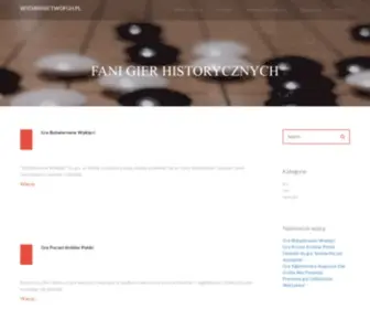 Wydawnictwofgh.pl(Fani Gier Historycznych) Screenshot
